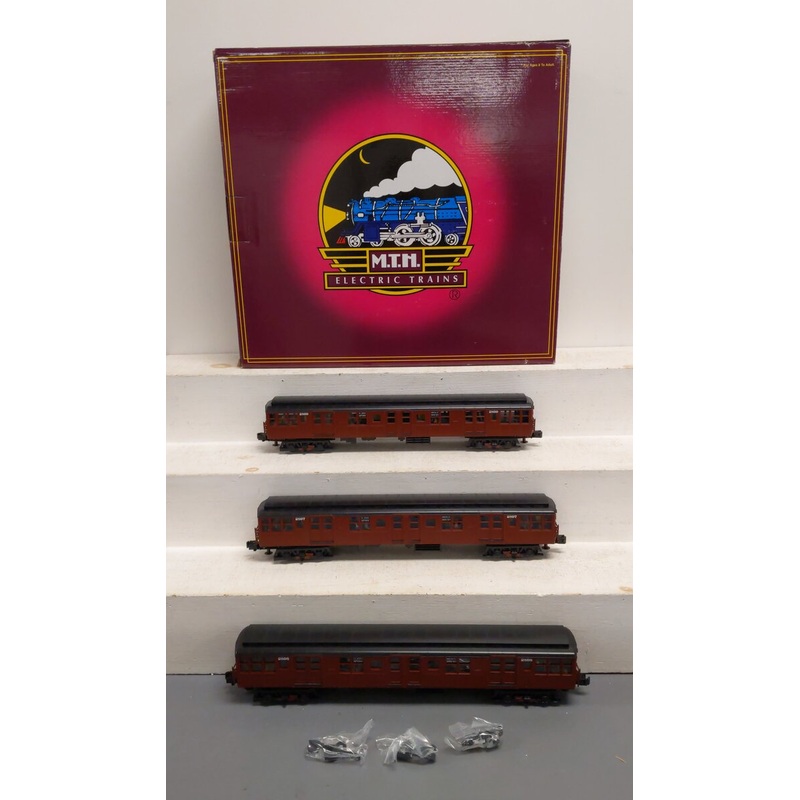 MTH 20-2675-3 O BMT 2500 Series 3-Car Subway Set Add-On Non-Powered (Set of 3) LN/Box