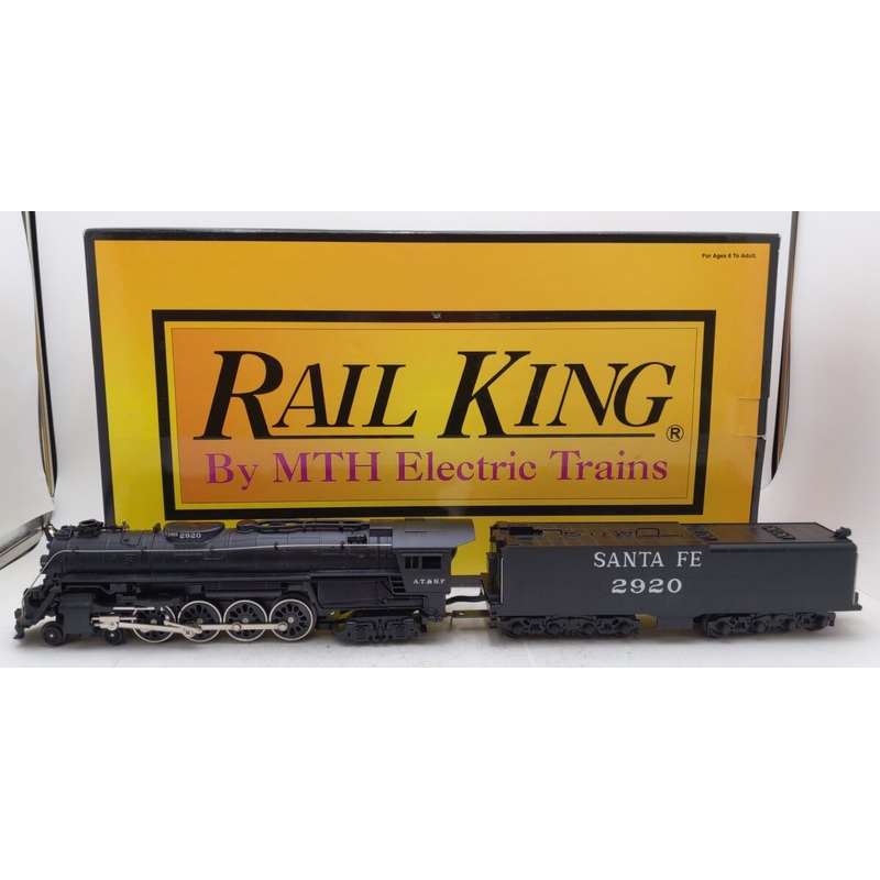 MTH 30-1265-1 SF 4-8-4 Northern Steam Engine w/PS2 #2920 EX/Box