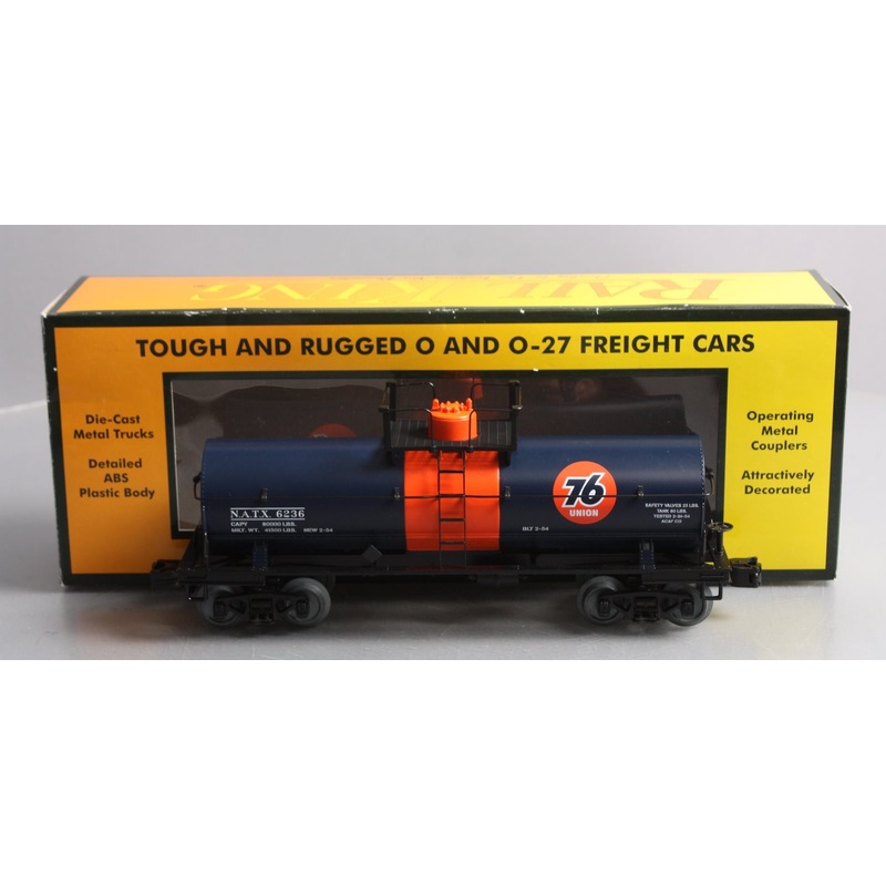MTH 30-73495 O Union 76 RailKing Tank Car #6236 LN/Box