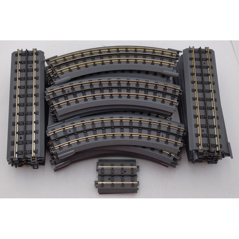MTH O Assorted Curved & Straight Track Sections [36] VG