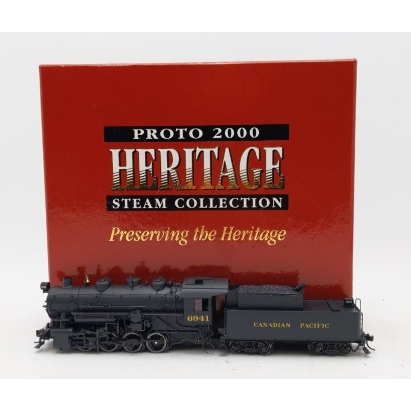 Proto 2000 232853 HO Scale Canadian Pacific URSA 0-8-0 Steam Locomotive #6941 LN/Box