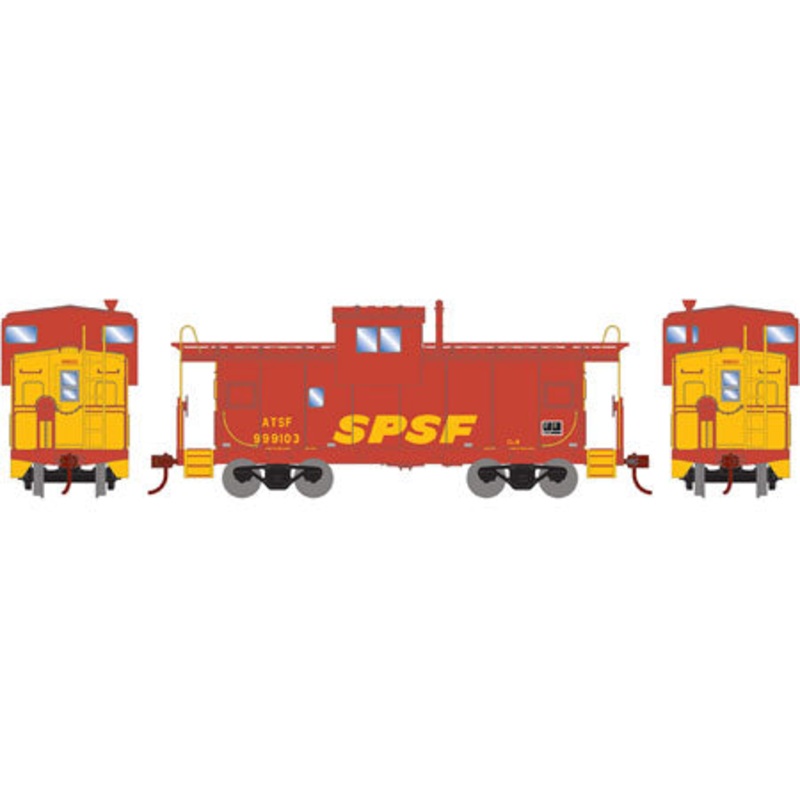 Roundhouse 87956 HO SPSF Wide Vision Caboose #999103 NIB
