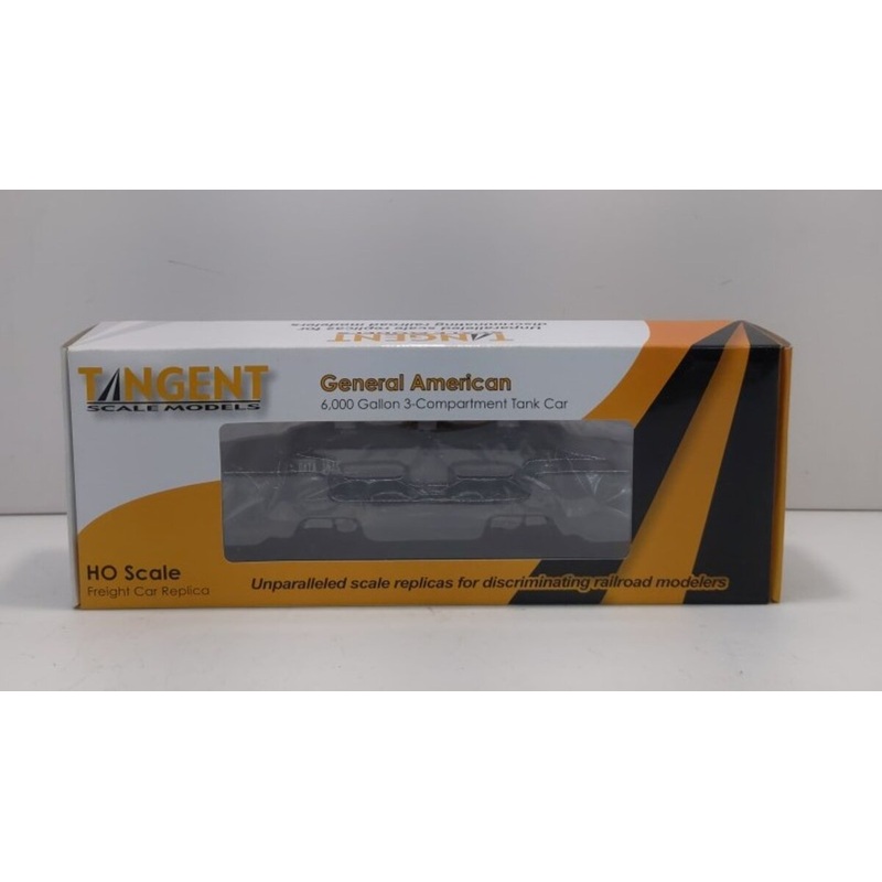 Tangent 11515-02 HO Scale Black Lease GATX 6,000 Gallon 3-C Tank Car #1611 NIB