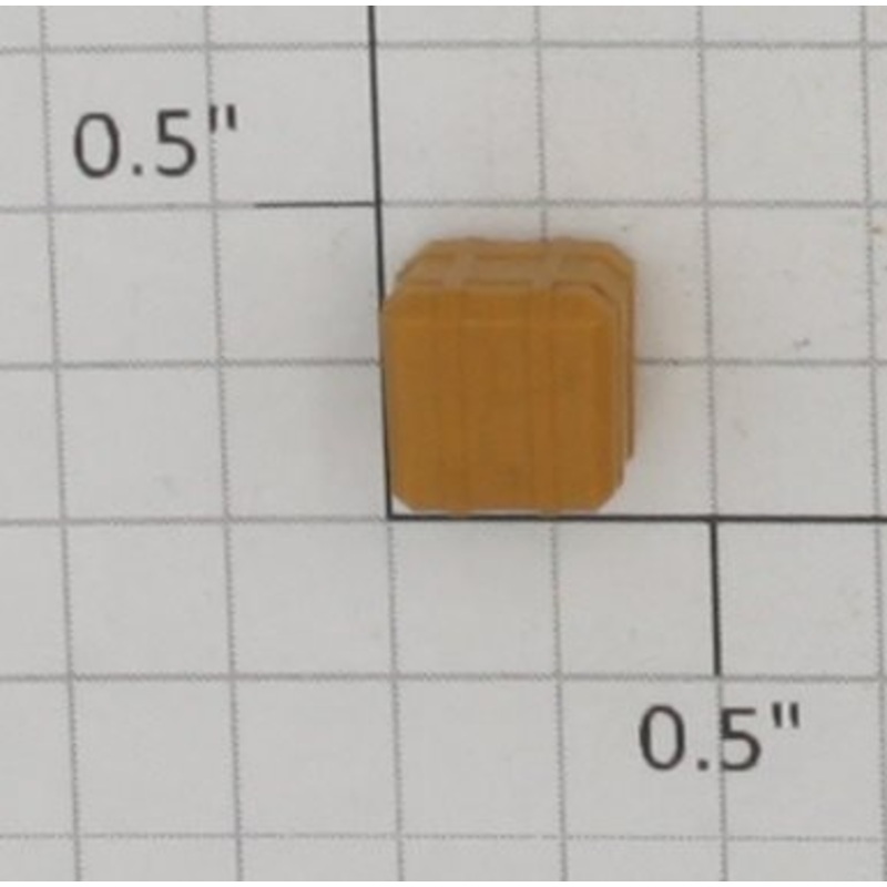 American Flyer P16A983-A S Scale Plastic Light Brown Hay Bale