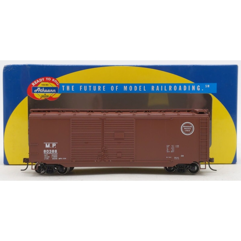 Athearn 70876 HO Missouri Pacific RTR 40′ Double Door Box #80386 LN/Box