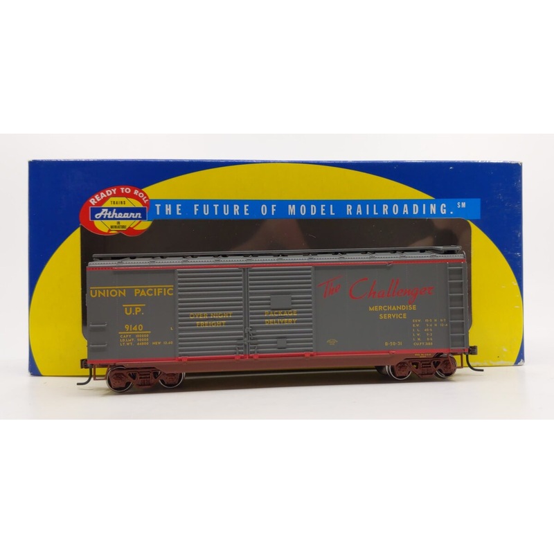 Athearn 70883 HO Union Pacific-Challenger 40′ Double Door Boxcar #9140 LN/Box