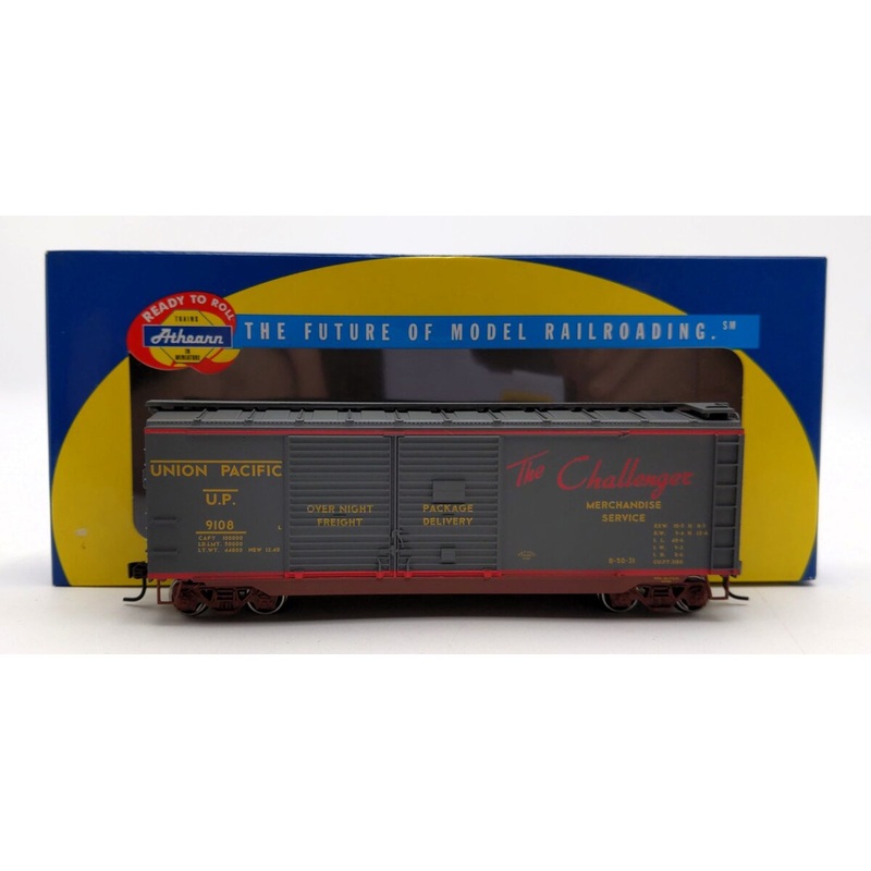 Athearn 70884 HO UP/Challenger 40′ Double Door Boxcar #9108 LN/Box