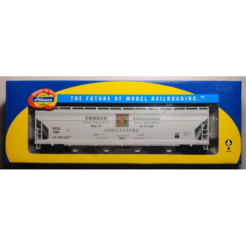 Athearn 72311 Canadian Census #7289 HO RTR ACF Centerflow Hopper NIB