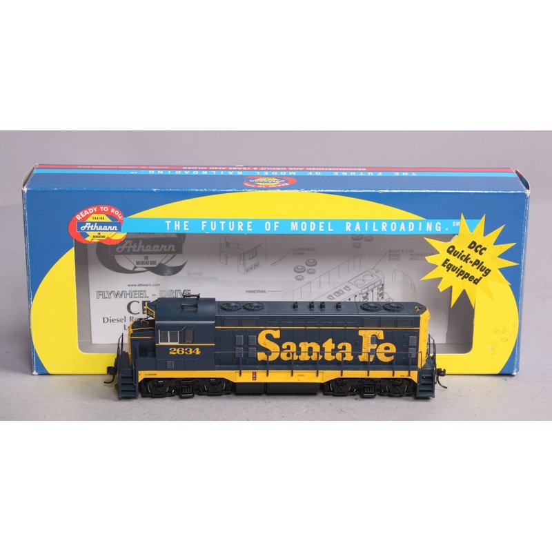 Athearn 91552 HO Santa Fe CF7 Diesel Locomotive #2634 LN/Box