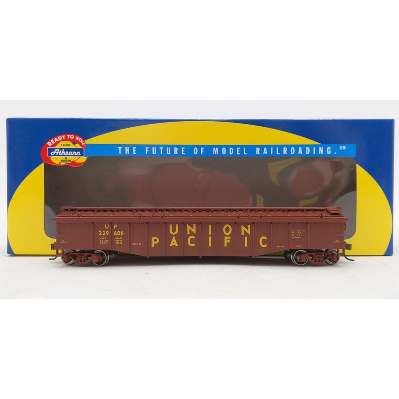 Athearn 92198 HO Union Pacific 50′ Covered Gondola #229606 LN/Box
