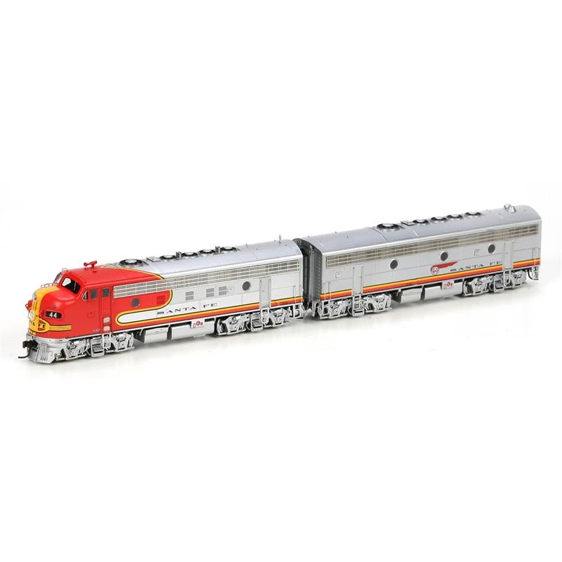 Athearn G22606 HO Scale Santa Fe F7AB Diesel W/DCC & Tsunami Sound NIB
