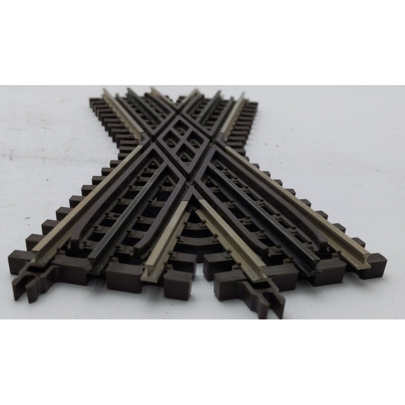 Atlas 6084 O Gauge 21st Century Track System 30 Degree Crossover Track LN