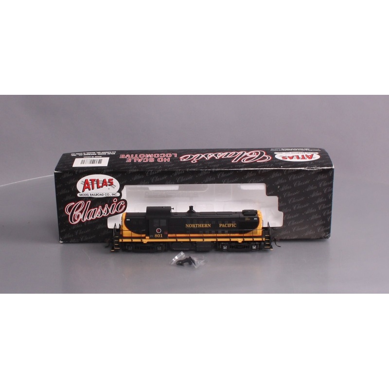 Atlas 8864 HO Scale Northern Pacific RS-1 ALCO Diesel Locomotive #801 NIB