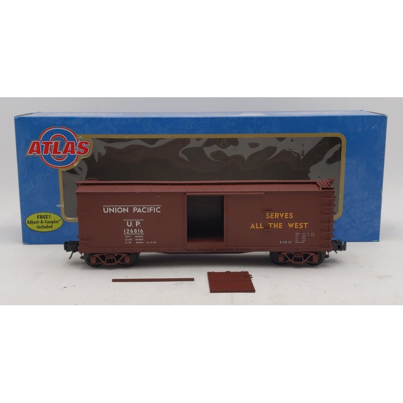 Atlas 9319-2 O Union Pacific USRA Double-Sheathed Box Car #126186 (3 Rail) EX/Box
