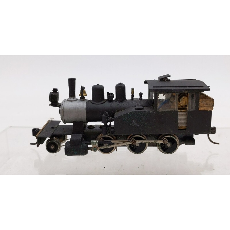 HO BRASS 2-6-0T Steam Logging Locomotive -Painted VG