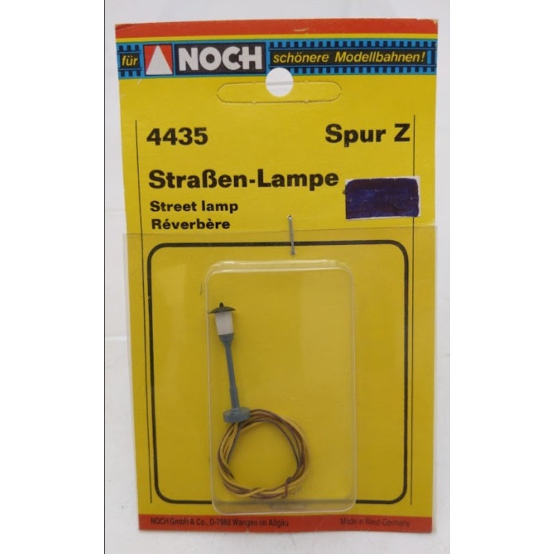Noch 4435 Z Scale Gray Street Lamp