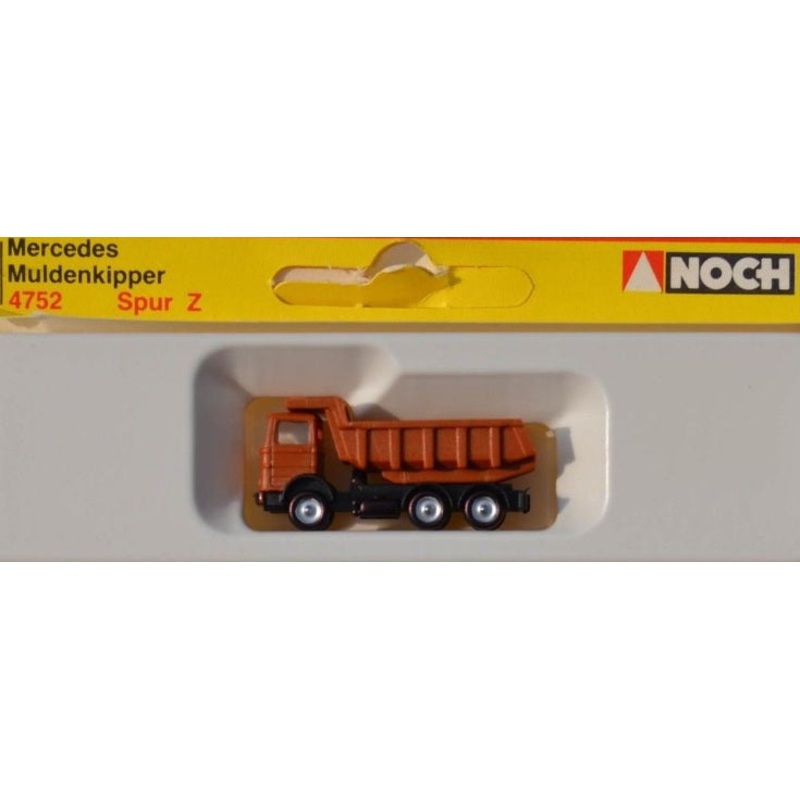 Noch 4752 Z Scale Brown Dump Truck