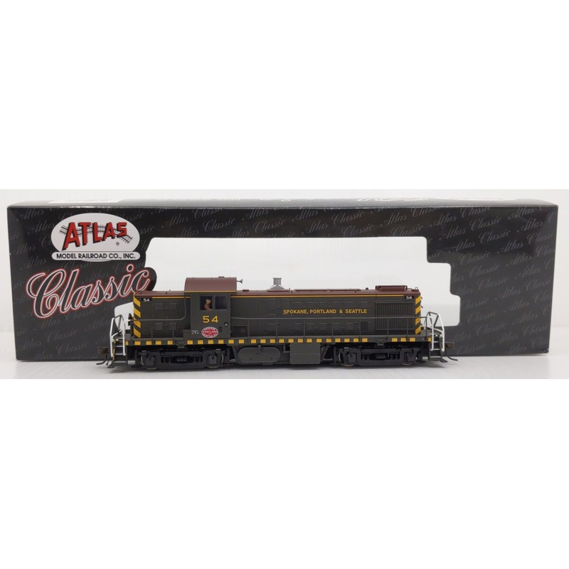 Atlas 7113 HO Scale Spokane Portland & Seattle Alco RS-1 Locomotive #54 NIB