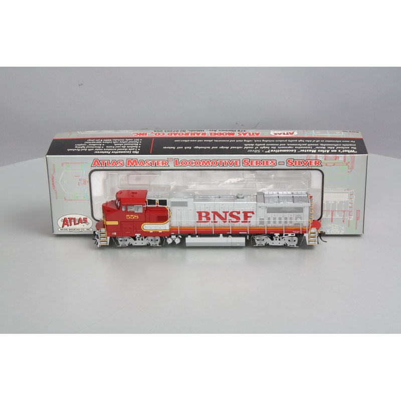 Atlas 7233 HO Scale BNSF Dash 8-40BW Diesel Locomotive #558 NIB