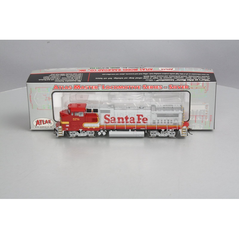 Atlas 7239 HO Scale ATSF GE Dash 8-40BW #578 Diesel Locomotive #578 – DCC Ready NIB
