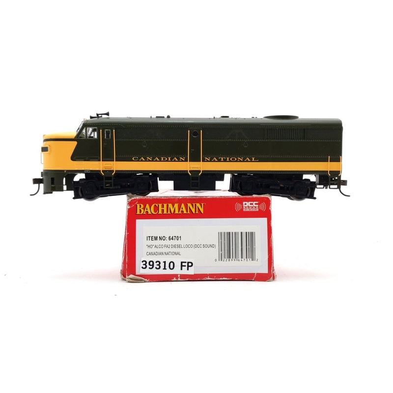 Bachmann 64701 HO Canadian National Alco FA2 Diesel Locomotive w/ DCC & Sound LN/Box