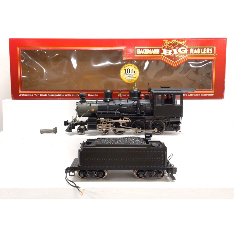 Bachmann 81099 G Scale Unlettered 4-6-0 Steam Locomotive & Tender EX/Box