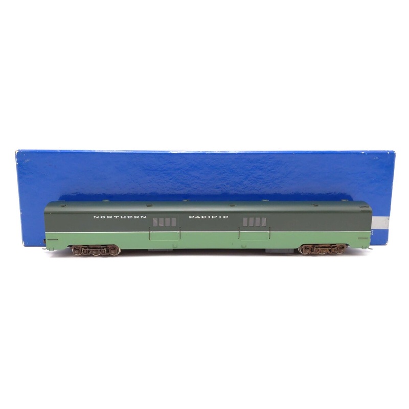 Balboa 856 HO Brass Northern Pacific Daylight Baggage EX/Box