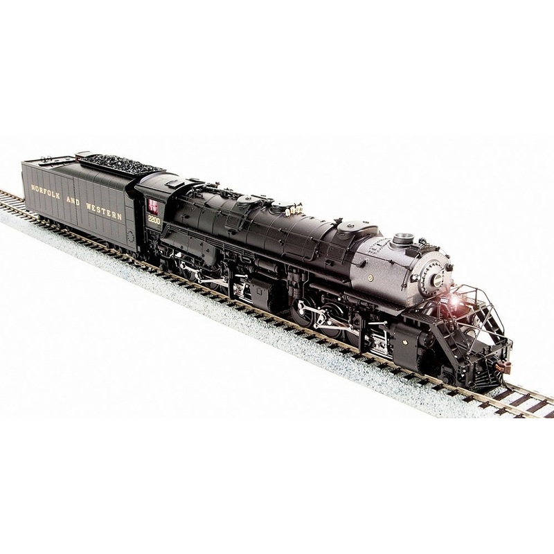Broadway Limited 2574 HO Norfolk & Western Y6b 2-8-8-2 22I Tender #2200 LN/Box