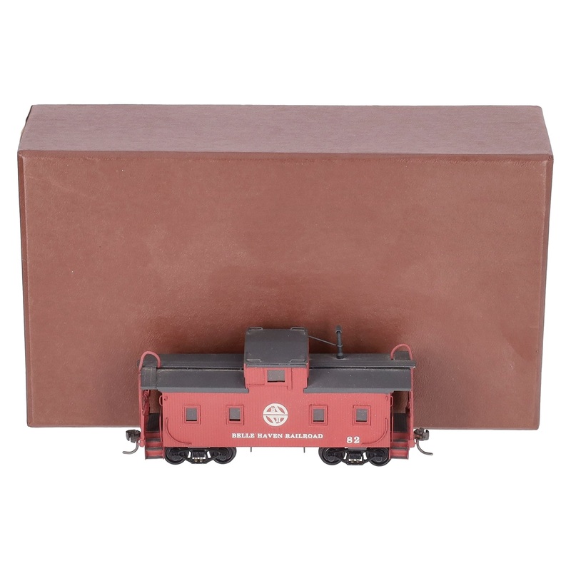 Hallmark Models HO Scale BRASS GM&O Wood Sheathed Caboose – Painted LN