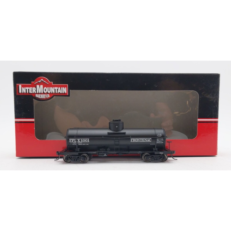 InterMountain 46205-19 HO Scale Frontenac 10,000 Gallon Tank Car #1001 EX/Box