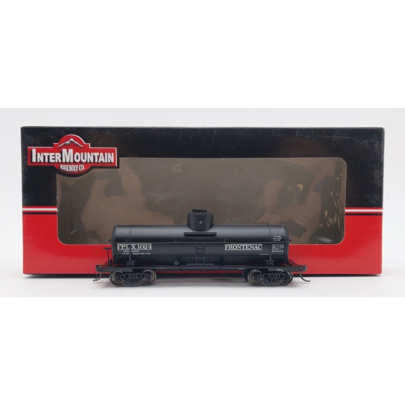 InterMountain 46205-24 HO Scale Frontenac 10,000 Gallon Tank Car #1024 EX/Box