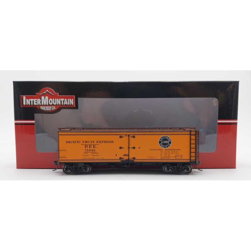 InterMountain 47402-01 HO Scale PFE R-30-18 Refrigerator Car #75648 LN/Box