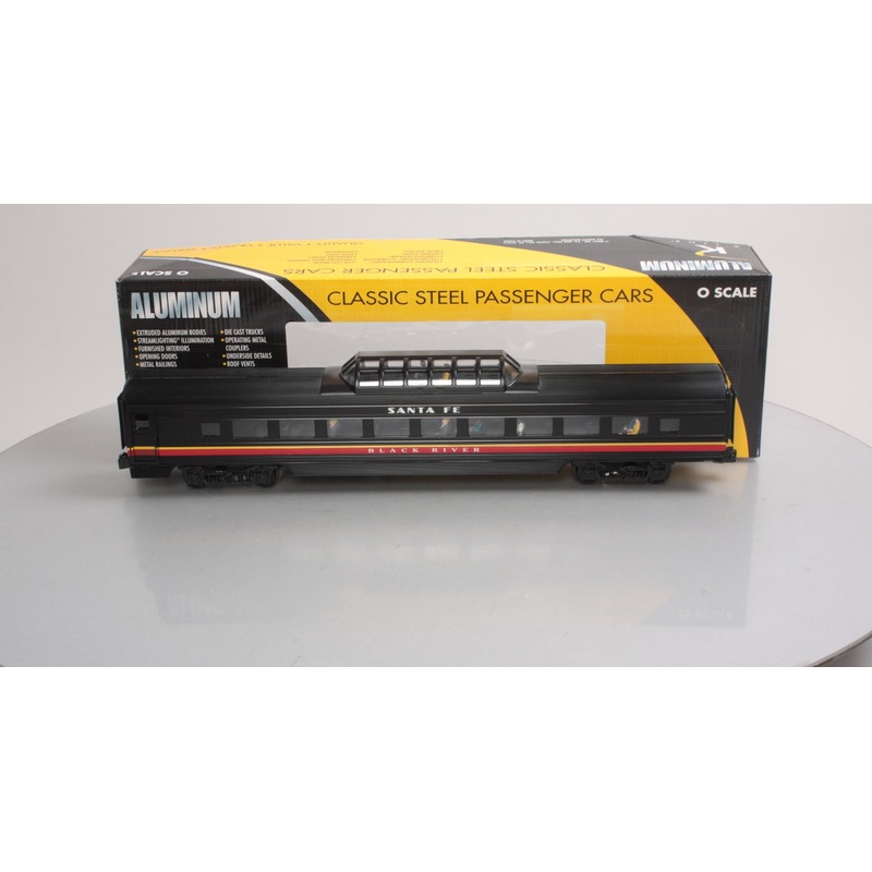 K-Line K4630-30005 SF Midnight Chief Black River 18 Aluminum Passenger Car EX/Box