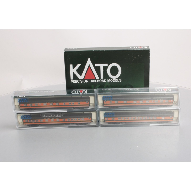 Kato 106-1053 N Scale Great Northern Smoothside Passenger 4-Car Set (Set C) LN/Box