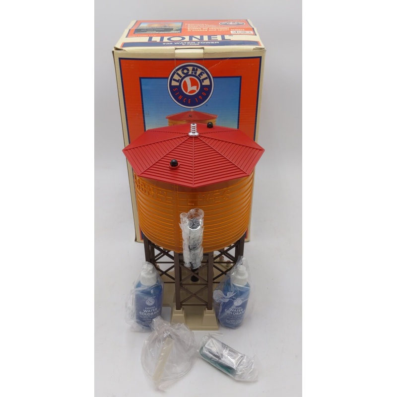 Lionel 6-14086 O Operating Pumping Water Tower #38 EX/Box