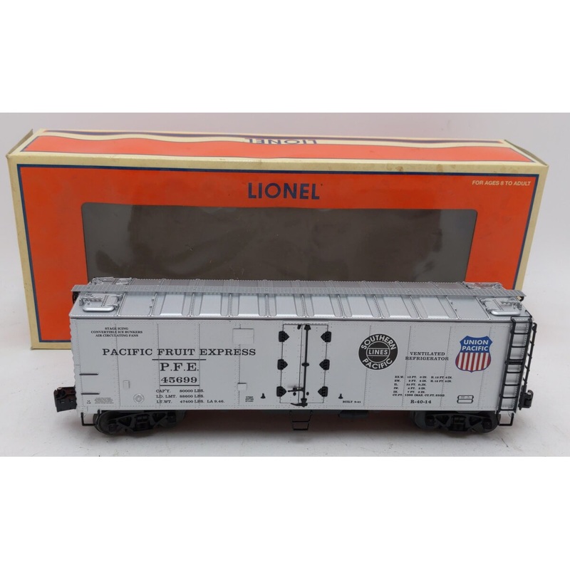 Lionel 6-17393 Pacific Fruit Express Steel-Sided Reefer #45701 EX/Box