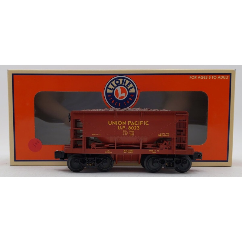 Lionel 6-17804 O Union Pacific Ore Car w/Ore Load #8023 EX/Box