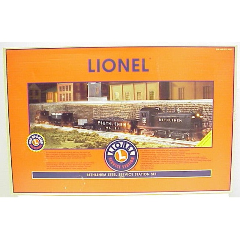 Lionel 6-21758 Bethlehem Steel Service Station O Gauge Diesel Train Set NIB