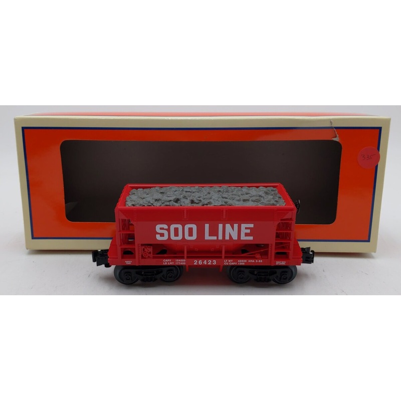 Lionel 6-26423 O Gauge Soo Line Ore Car #26423 EX/Box