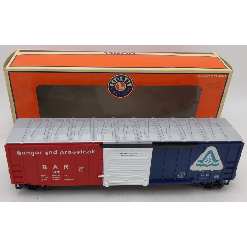 Lionel 6-17287 O Gauge Bangor & Aroostook Modern Boxcar #5976 EX/Box