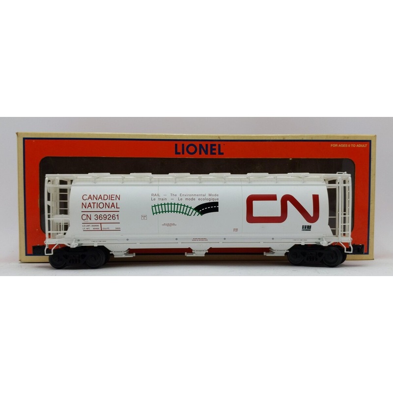 Lionel 6-27123 O Canadian National Cylindrical Hopper #369261 EX/Box
