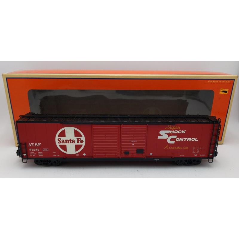 Lionel 6-27208 O Gauge Santa Fe Pullman-Standard 60 Boxcar #37287 EX/Box