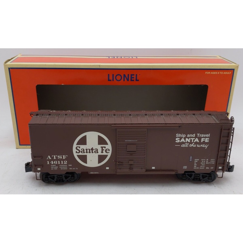 Lionel 6-27222 O Gauge Santa Fe PS-1 Boxcar #146112 EX/Box