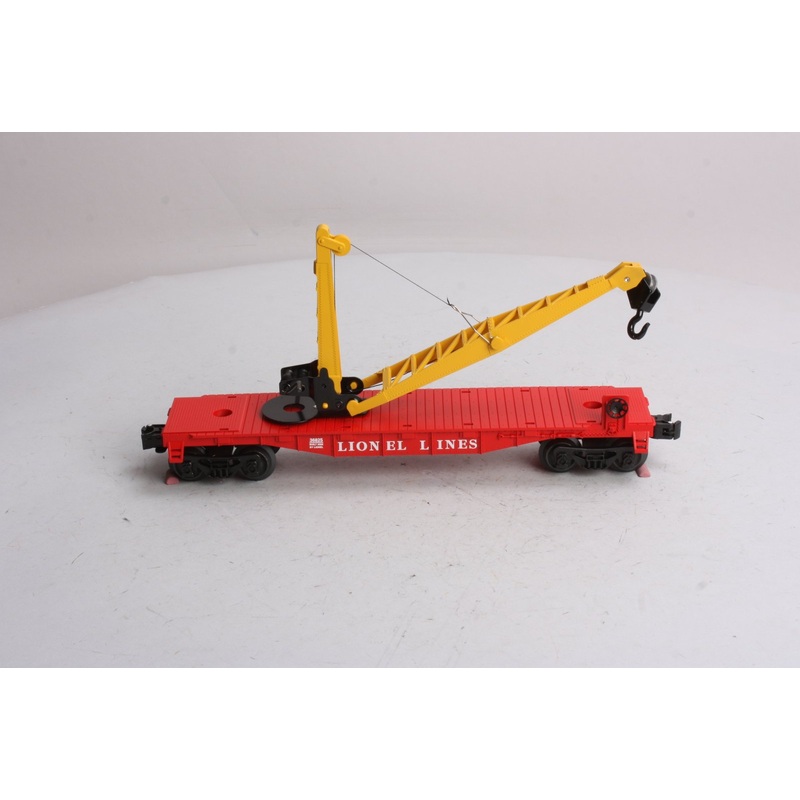 Lionel 6-36825 Flatcar with Crane EX