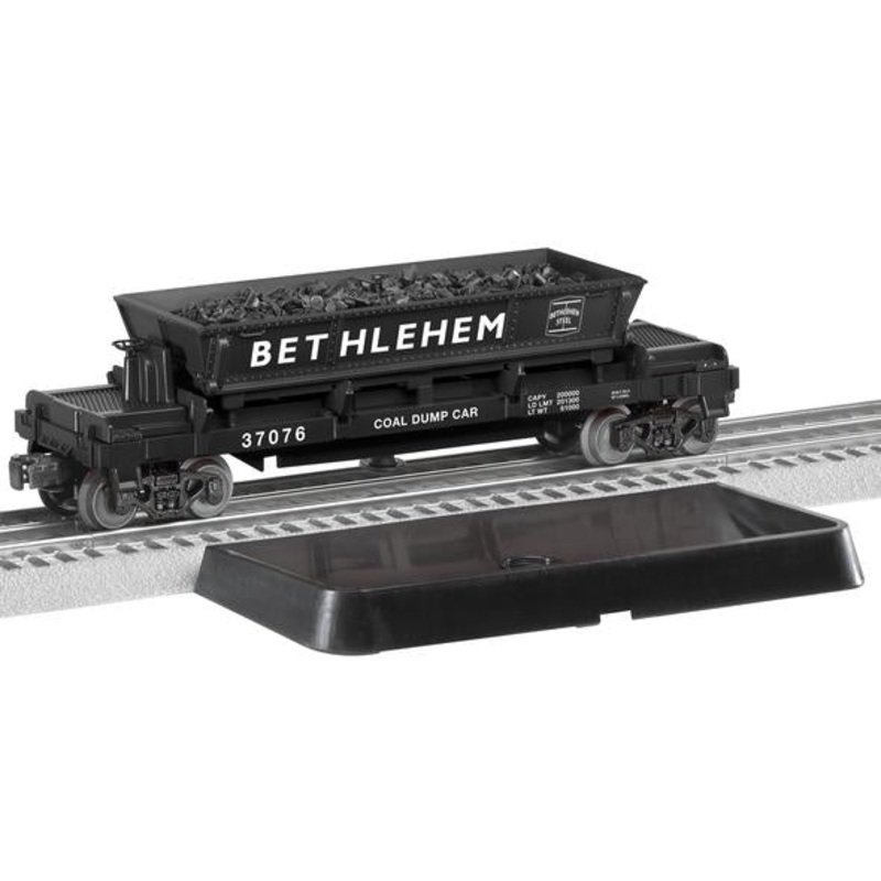 Lionel 6-37076 O Bethlehem Steel Coal Dump Car LN/Box