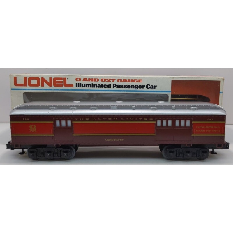 Lionel 6-9554 O Gauge Chicago & Alton Armstrong Baggage Car LN/Box