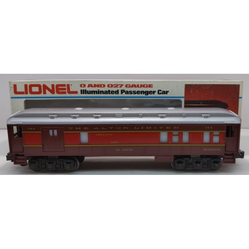 Lionel 6-9555 O Gauge Chicago & Alton Missouri Combination Car LN/Box