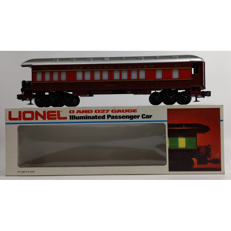 Lionel 6-9558 O Gauge Chicago & Alton Chicago Observation Car LN/Box