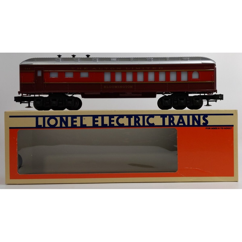 Lionel 6-9599 O Gauge Chicago & Alton Bloomington Dining Car LN/Box