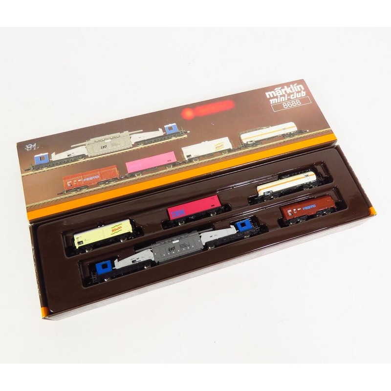 Marklin 8688 Z DB Freight Set with Transformer Car (Set of 5) LN/Box